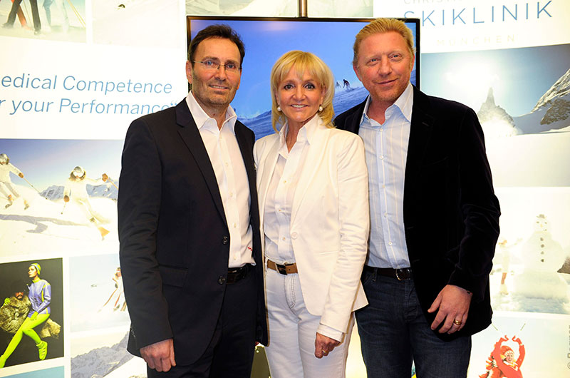 Boris Becker Kinshofer Skiklinik