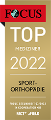 TOP Mediziner 2022 Sportorthopädie